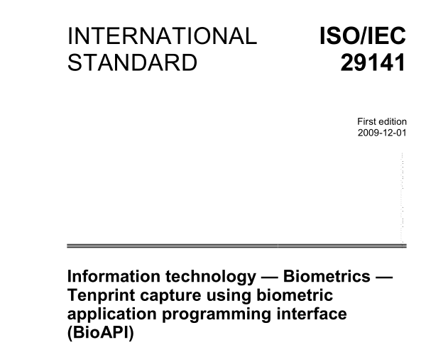 ISO IEC 29141:2009 pdfダウンロード