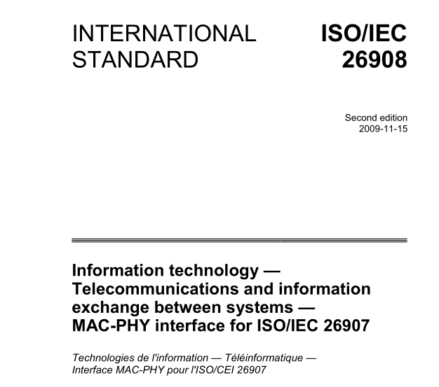 ISO IEC 26908:2009 pdfダウンロード