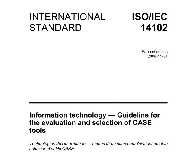 ISO IEC 14102:2008 pdfダウンロード