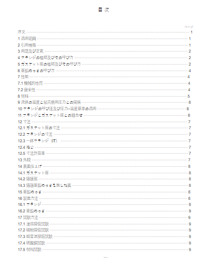 JIS B2220:2012  pdfダウンロード