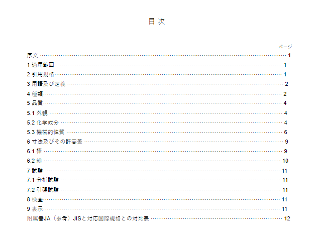 JIS H4203:2018 pdfダウンロード