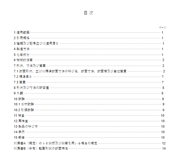 JIS G 3350:2017 pdfダウンロード